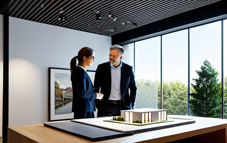 실내건축 실기 시험에서 사용하는 도구들 - **Interior Design Studio:** A well-organized interior design studio filled with fabric swatches, pai...