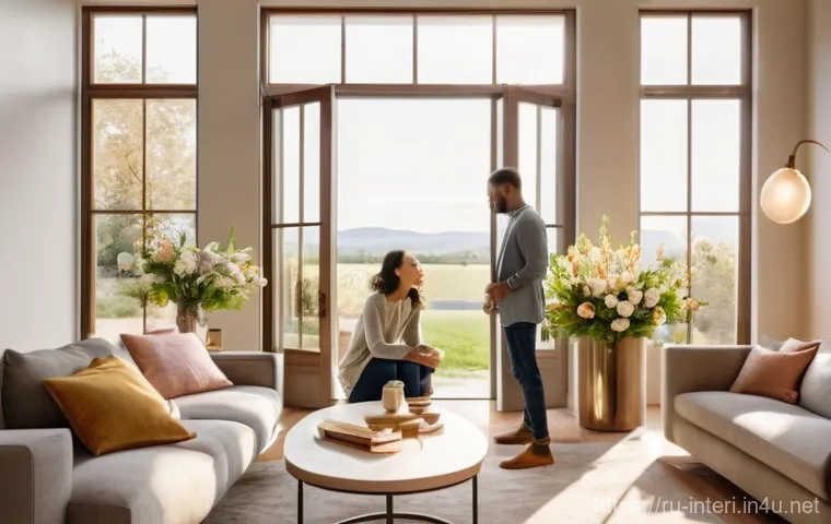 실내건축에서 CAD 사용 방법 - **Prompt:** A dynamic, high-angle shot of a skilled interior designer, mid-30s, focused intently on ...