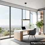 Home 19 실내건축 실기 시험의 모범 사례 - **Prompt 1: Modern Interior Designer Utilizing 3D Software**
"A talented young interior designer...